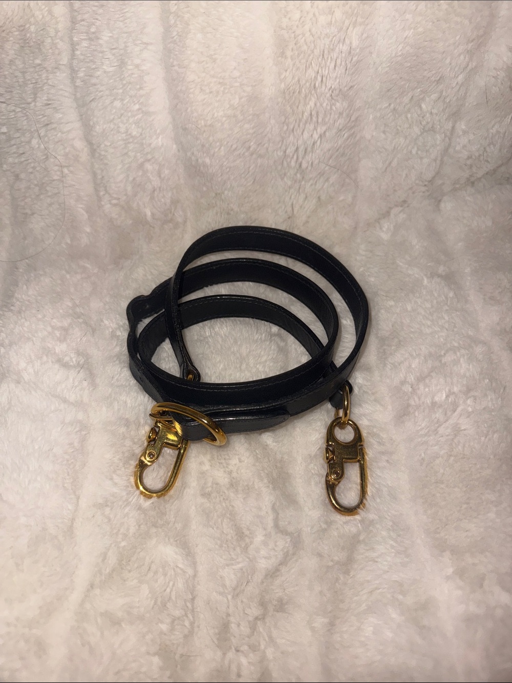 GUCCI Replacement Bag Strap Dark Blue
